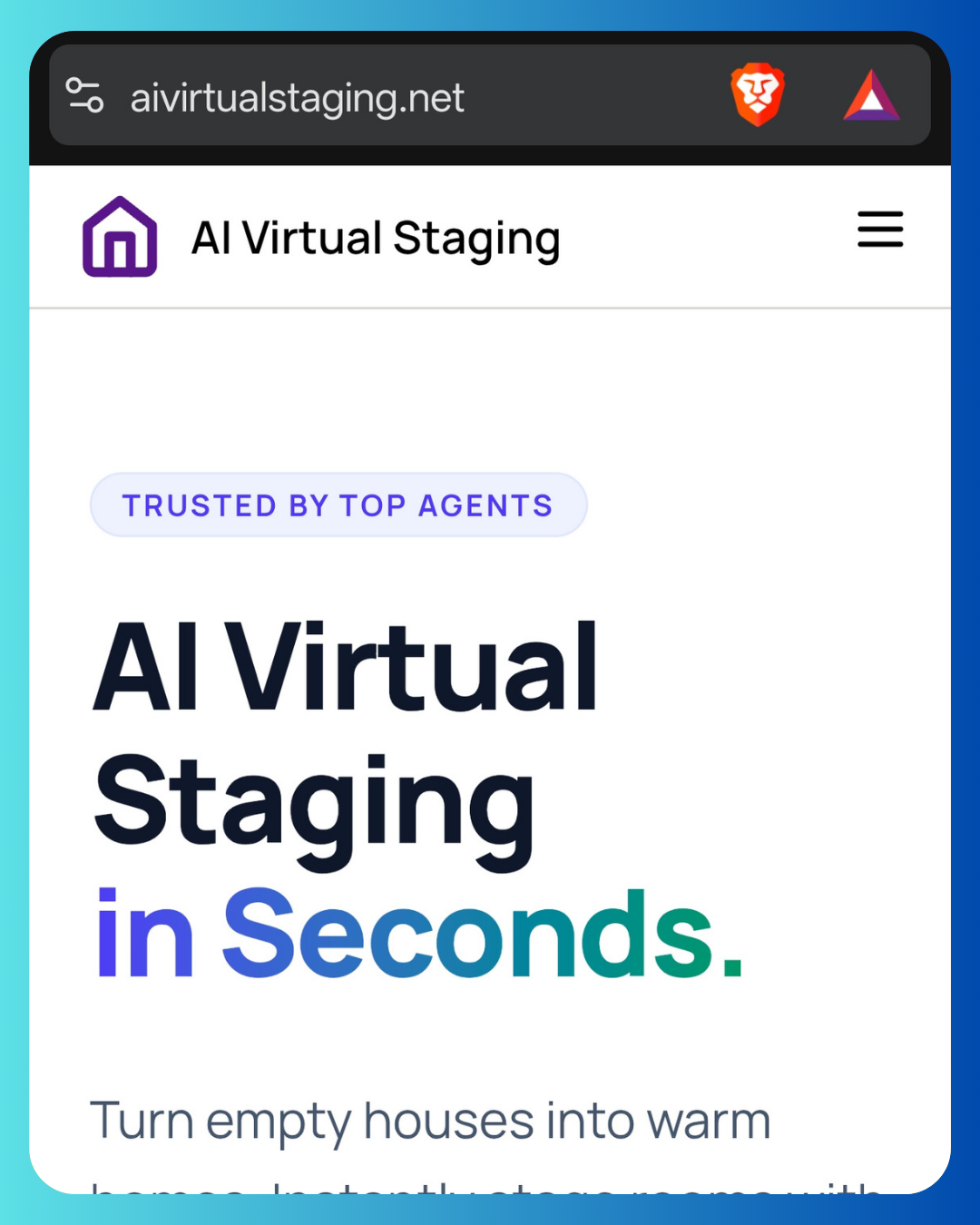 AI Virtual Staging